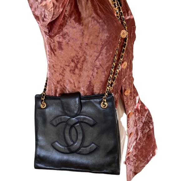 💎✨STUNNING✨💎 CHANEL CC LAMBSKIN BAG - Picture 4 of 16